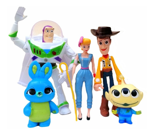 Juguete Muñecos Toy Story Set Figuras Woody Buzz Niño Niña