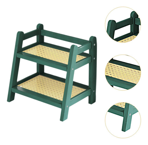 Estante De Drenaje Para Botellas, Soporte Para Tazas Verde