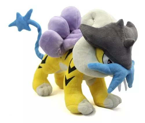 Raikou Pelúcia Pokémon Center Fit 14cm