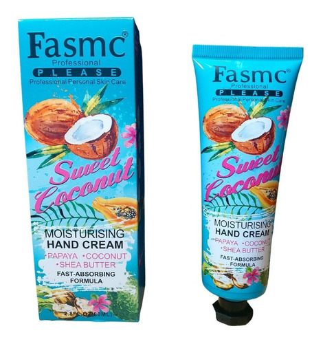 Crema Para Manos  Sweet Coconut Línea Gabinete Profesional 