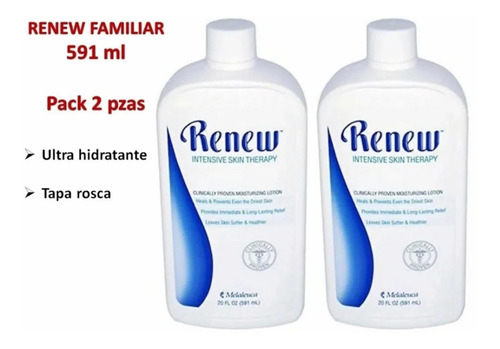 2 Cremas Renew 591 Melaleuca Mas Regalo Un Dispensador