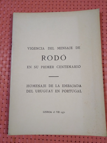 Lote De Libros De José Enrique Rodó