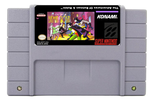 The Adventures Of Batman Robin Americana Snes Super Nintendo