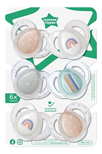 Baberos De Silicona Tommee Tippee Chupetes Night Time Que Br