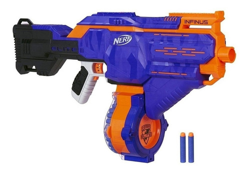 Nerf Pistola N-strike Elite Infinus 30 Dardos E0439 Educando