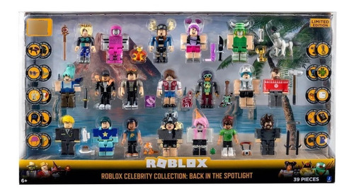 Roblox Set 20 Figuras Celebrity Collection + Codigo Virtual