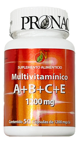 Multivitamínico A+b+c+e (50 Caps) Pronacen Sin Sabor