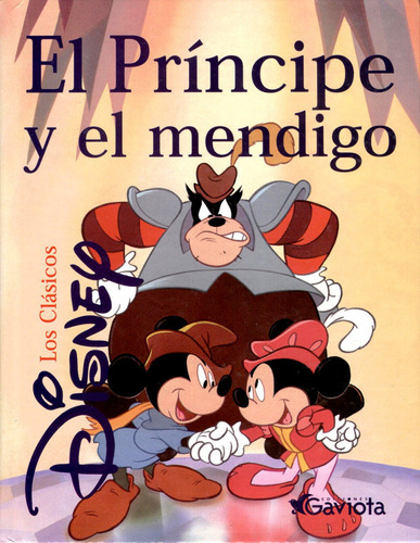 Clásicos Disney: El Príncipe Y El Mendigo - Cuento Ilustrado