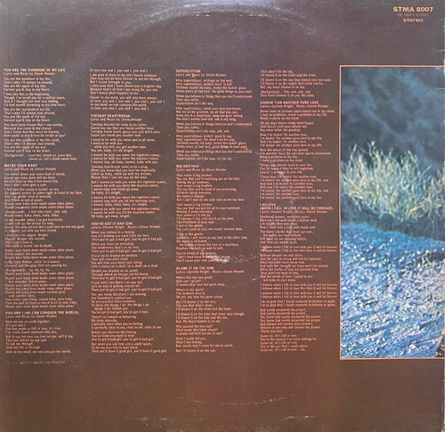 Disco Lp - Stevie Wonder / Talking Book (Usado)