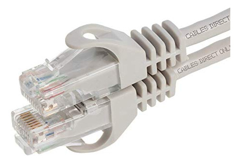 Cable De Red Cat6 Gris 15ft Rj45 - Alta Velocidad