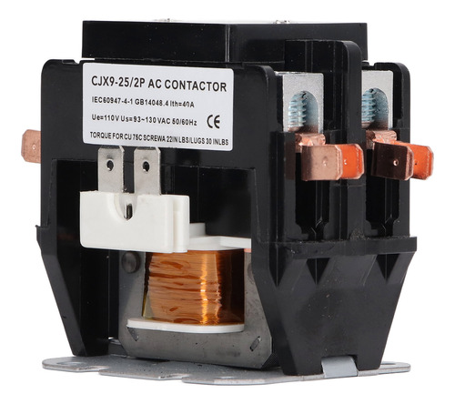 Contactor De Aire Acondicionado Ac 25a, Aleación De Plata, L