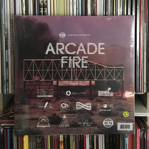 Vinilo Arcade Fire Everything Now German Version Gatefold.