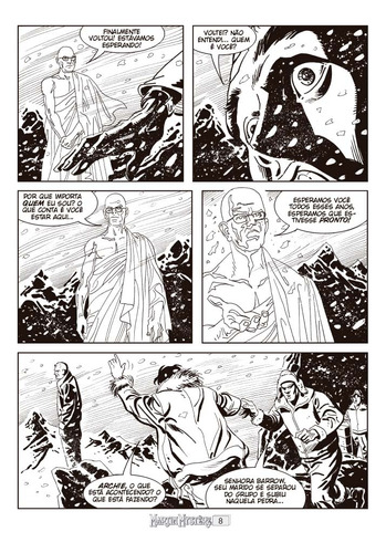 Livro Martin Mystère - Volume 34: No Teto Do Mundo (volume 34), De Castelli, Alfredo; Lotti, Enrico; () Coppola, Luigi. Editora Mythos, Capa Mole, Edição 1 Em Português, 2023
