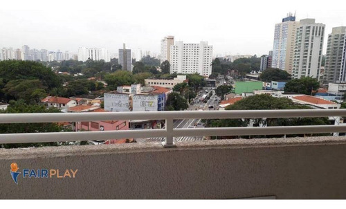 Apartamento Studio 36m Semi-mobiliado Com Lazer Completo No Alto Da Boa Vista - Ap6006