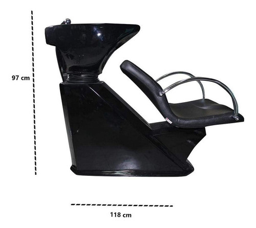 Lavacabezas Con Tarja Para Estética Salón De Belleza Mod C67