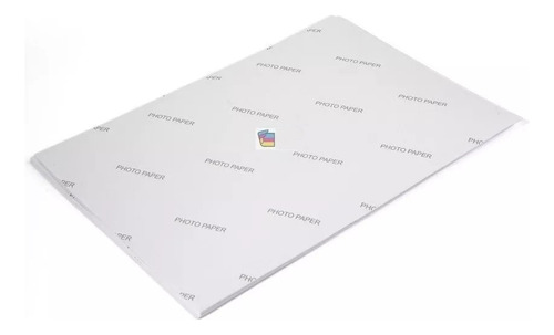 Papel Fotográfico Adesivo A3 Glossy 135g 80 Folhas Premium Cor Branco