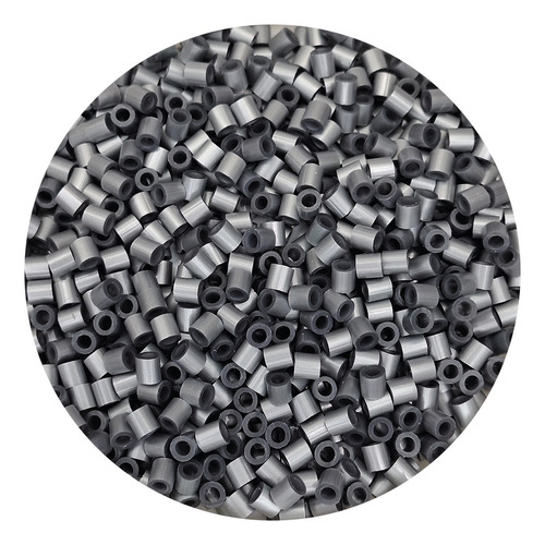 1kilo Hama Beads 5mm Color A , 18000beads Aprox Color Plata Diámetro 5 Mm