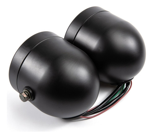 Farol Delantero Moto Doble Angel Eye Led Cafe Street Hq Pem