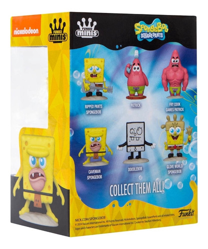 Funko Minis Bob Esponja Das Cavernas
