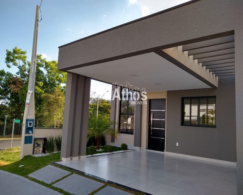 Imagem 5 de 30 de Casa A Venda No Condominio Residencial Park Real - Indaiatuba Sp - Ca04868 - 69505819