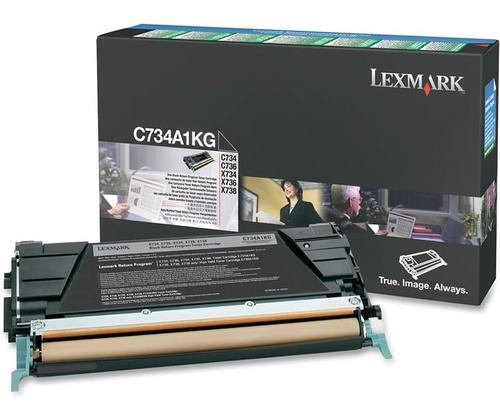 Tóner negro 15085 para Lexmark C734A1kg