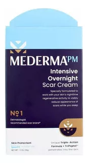 Mederma Pm Intensive Overnight Scar Cream Works Skin S Nighttime Regenerative Activity Nightly Application Clinically Shown Make Scars Smaller Less Visible 1 7 Ounce