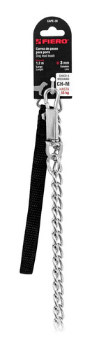 Correa De Paseo P/ Perro Ch - Med Hasta 15 Kg Eslabón 3 Mm