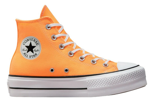 Tenis Converse De Bota Plataforma Canvas Peach Beam Original