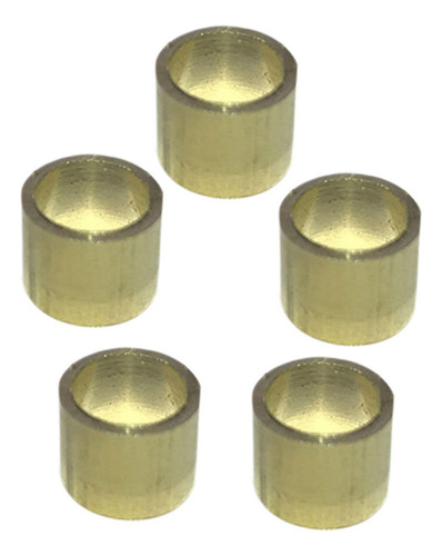 . 5 Piezas De Casquillos Para Taco De Billar, 9 Mm Brillante