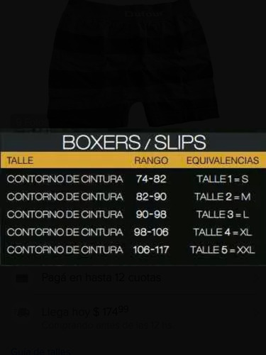 Pack X6 Dufour Boxer Hombre Seamles Rayado 11881 T.s/xxl