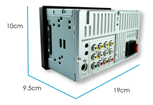 Autoestereo Pantalla 7 Android Bt Usb 12 Rca - Steelpro