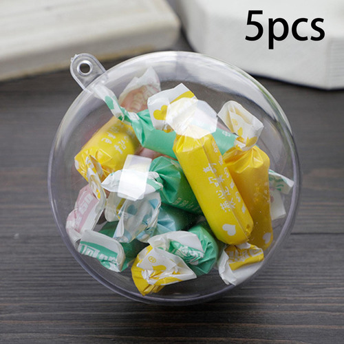 Para Adornos Transparentes De Navidad Diy Craft Packaging