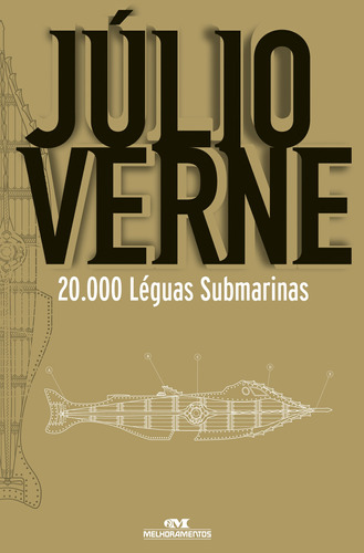 Júlio Verne: 20.000 Léguas Submarinas, de Verne, Julio. Série Júlio Verne Editora Melhoramentos Ltda., capa mole em português, 1899