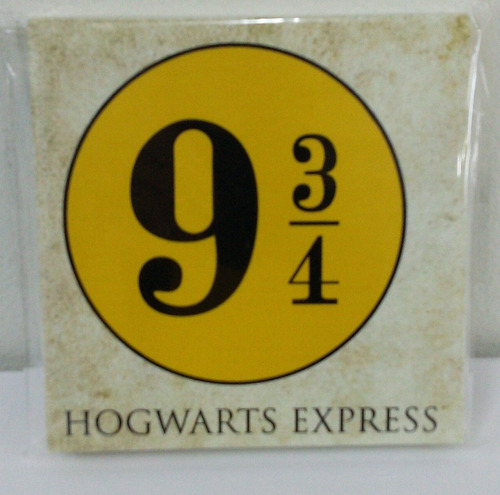 Mini Quadro Harry Potter - Hogwarts - Plataforma 9 3/4