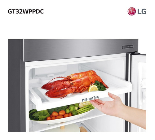 Imagen 6 de 8 de Heladera LG Omega 2 C/disp Gm-f372 312lt Inverter Albion