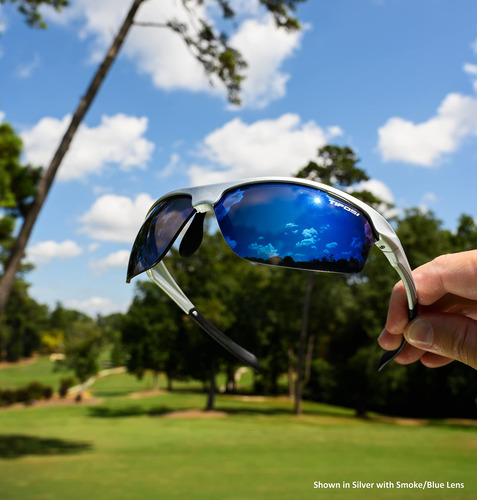 Gafas De Sol Tifosi Intense Gloss Negro/plateado Mirror Smok