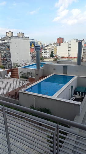 Departamento De 1 Ambiente Con Balcon Amoblado En Alquiler
