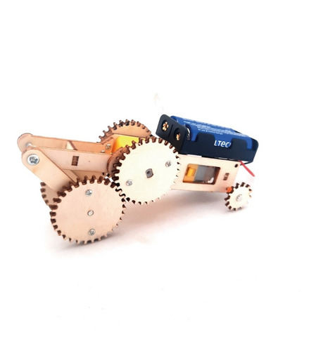 Imagen 5 de 5 de Rover De Marte Robot + Coche Eléctrico Kits Para Armar Niños