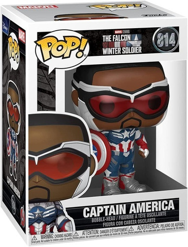 Funkopop Marvel: Halcón - Capitán América (sam Wilson)