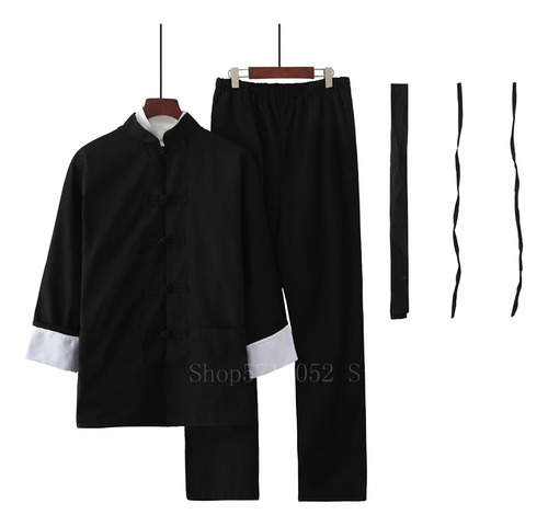 Conjunto De Traje Tang Para Hombre Yip Man Bruce Lee Kung-fu