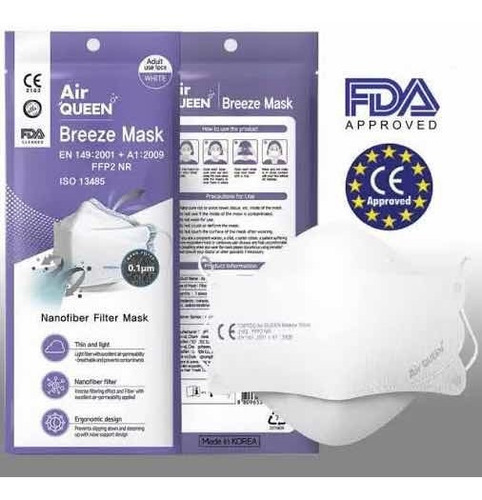 Bidameun Cubrebocas Coreano Promoción Airqueen 50pz+kn95