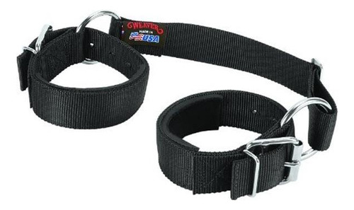Weaver Leather Hobble De Vaca Deluxe, Negro 35-8122-bk