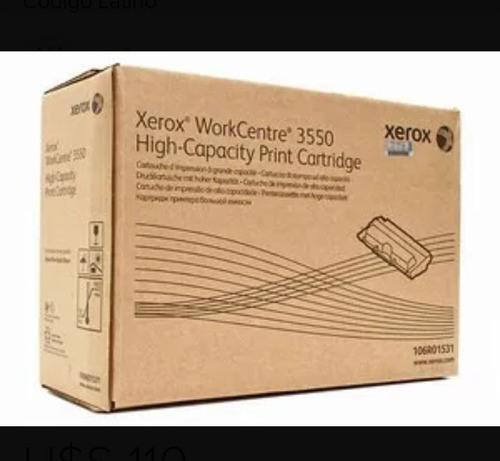 Toner Xerox 3550 Originales 100% Garantizados Nuevos Sellado