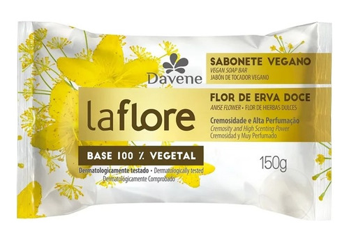 Kit C/30 Sabonete Davene La Flore Erva Doce 150g