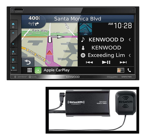 Kenwood Dnr476s Navegacion Multimedia Digital Plus Siriusxm