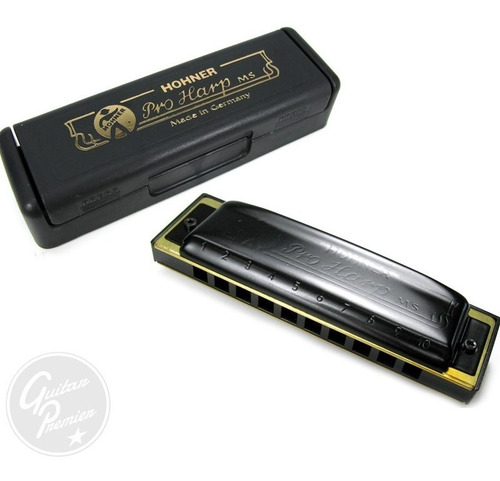 Armonica Hohner Pro Harp Profesional Estuche Diatonica Gtia