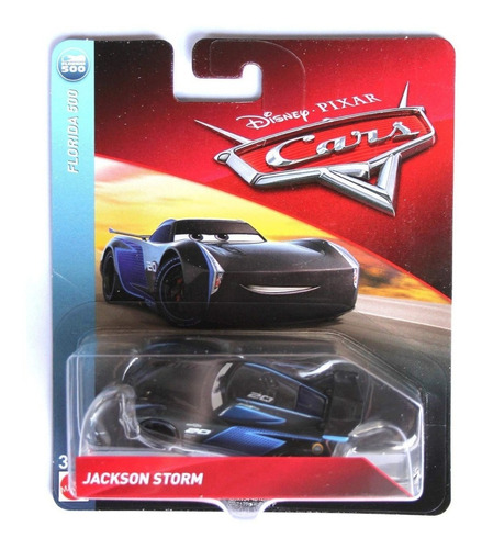 Cars 3 Mattel Jackson Storm Blister Cerrado 100% Original