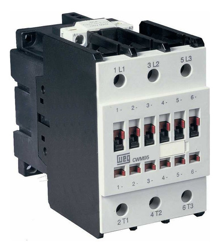 Contator Tripolar Cwm95-00-30d23 95a 220vac Weg 220v