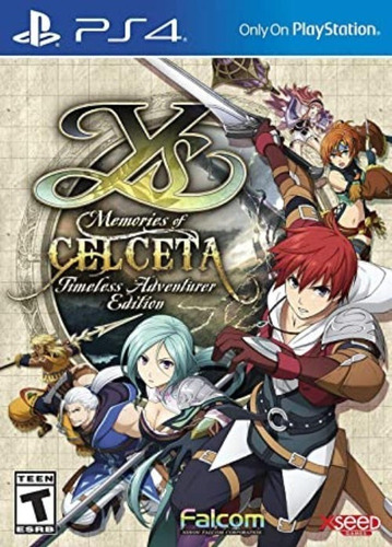 Juego Ps4 Fisica Ys Memories Of Celceta Timeless Adventure