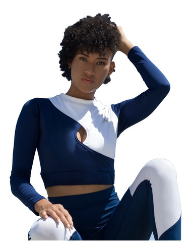 Buzo Crop Top Balance Alma Fit 